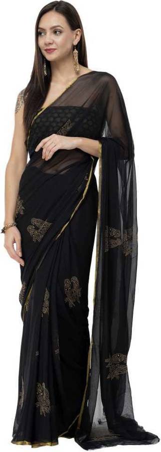 Embellished Fashion Chiffon Saree