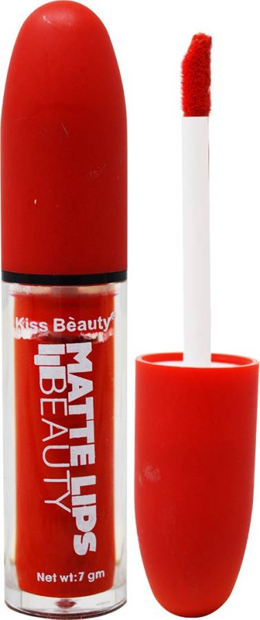 Kiss Beauty Long Lasting Matte Roman Lipgloss -03 Price in India