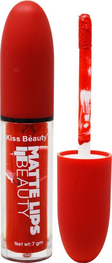 Kiss Beauty Long Lasting Matte Shiraz Lipgloss -02 Price in India