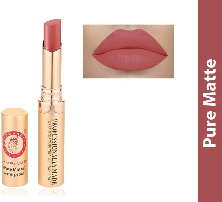 COLORS QUEEN Non Transfer Pure Matte & Waterproof Lipstick Price in India,  Full Specifications & Offers