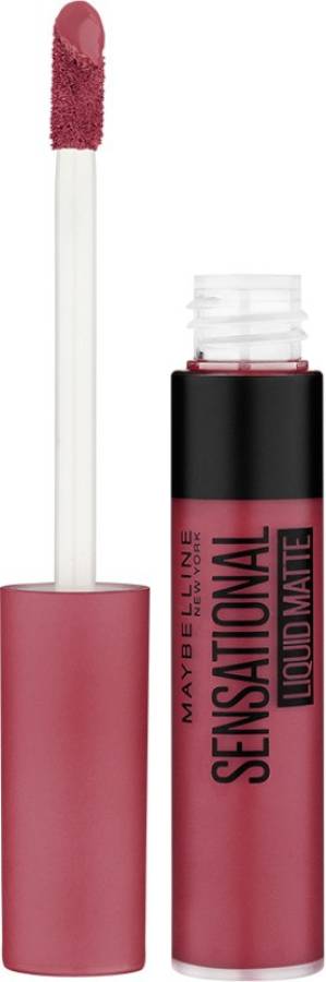 MAYBELLINE NEW YORK Sensational Liquid Matte Lipstick, 23 Untamed Rose, 7 g - Liquid Lipstick Shades Delivering Intense Matte Color Effect Price in India