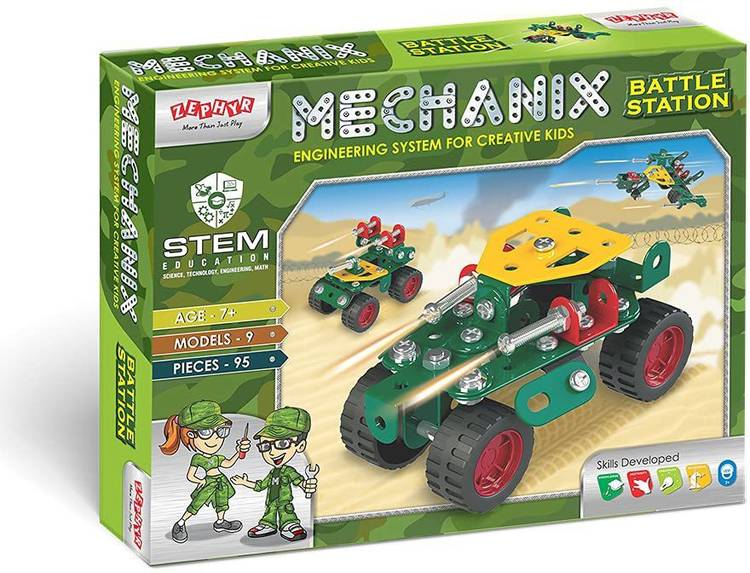 MECHANIX NM Battle Station, Construction set,War themed Building Blocks,for 6+ yrs boys and girls