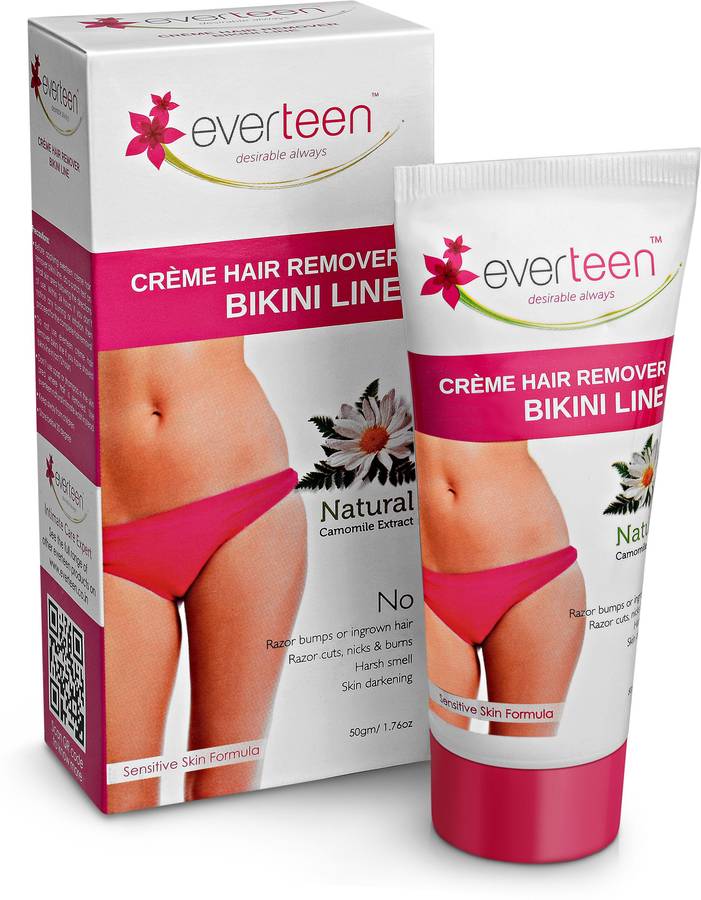 everteen creme hair remover bikini line Cream