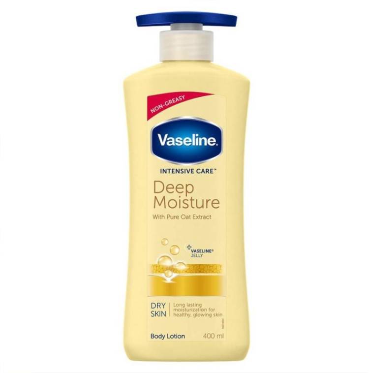 Vaseline DEEP MOISTURE BODY LOTION 400ML PACK OF 1 Price in India