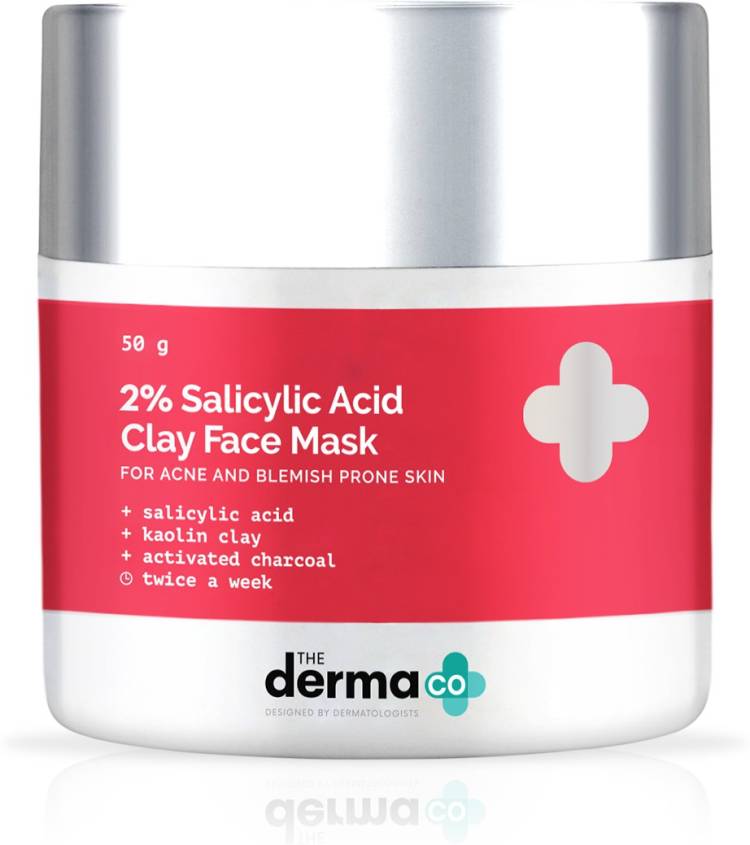 The Derma Co 2% Salicylic Acid Face Mask for Men and Women for Acne & Blemish Prone Skin Price in India