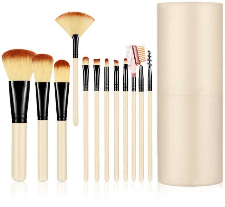 BELLA HARARO Premium Makeup Brush Set with Cream Storage Box Price in India