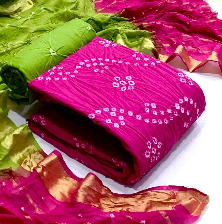 Cotton Printed Kurta & Palazzo Material