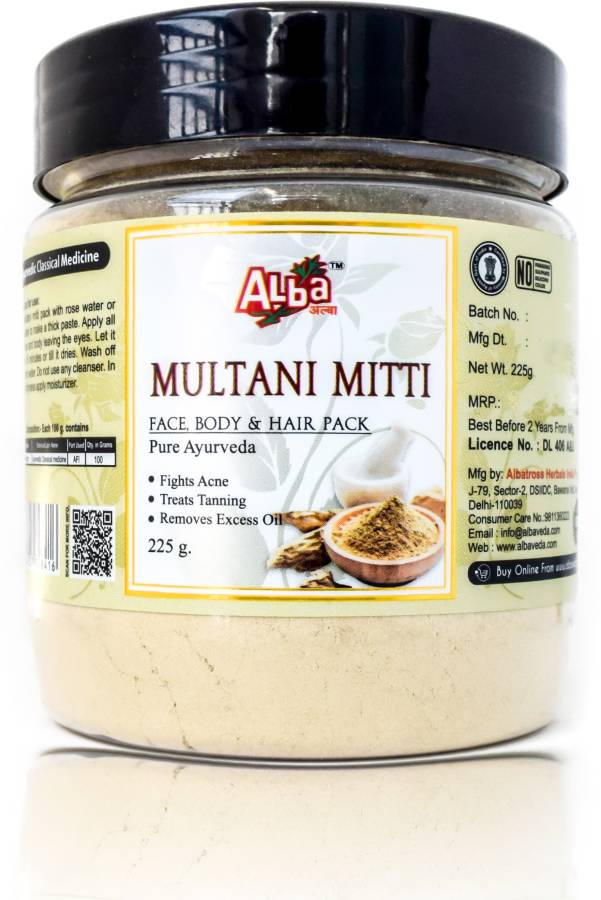 ALBA Multani Mitti Powder - Jar Price in India