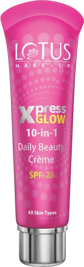 LOTUS MAKE - UP MAKE-UP XPRESSGLOW DAILY BEAUTY CREAM ROYAL PEARL, X1 Foundation Price in India