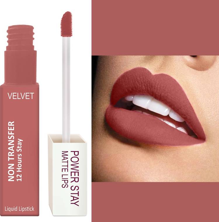 FORFOR Power Stay Long Last Matte Lipstick - Waterproof (12 hrs stay) Price in India