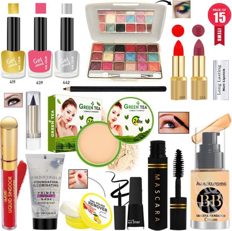AQVAL Professional Makeup Kit210702021A3 Price in India