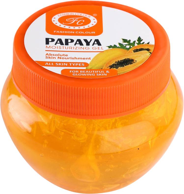 FASHION COLOUR Papaya Gel For Skin Brightening and Tan Removal Price in India