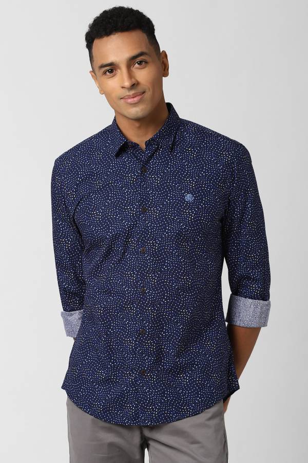 Men Super Slim Fit Printed Casual Shirt Price in India