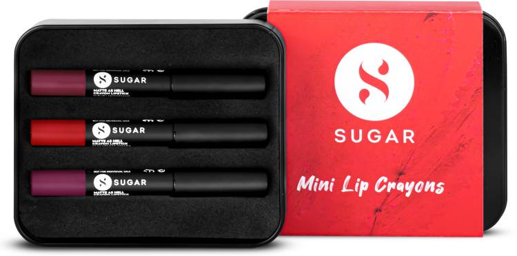 SUGAR Cosmetics Matte As Hell Mini Sets - Bold Price in India