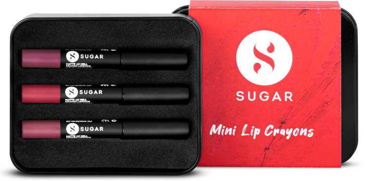 SUGAR Cosmetics Matte As Hell Mini Sets - Nude Price in India