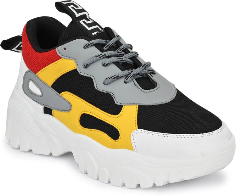 AROOM Casual shoes /sneakers/boots for women's/ Ladies/Female/Girls trendy, Fashionable, Lightweight, Comfortable, Partywear,Casual wear lace-up White Sneakers for women's / Sneakers for Women's and Girl's Sneakers For Women