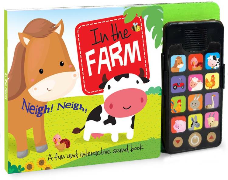 HELLO FRIEND In the Farm Mobile Sound Story Book with Removable Sound Gadget