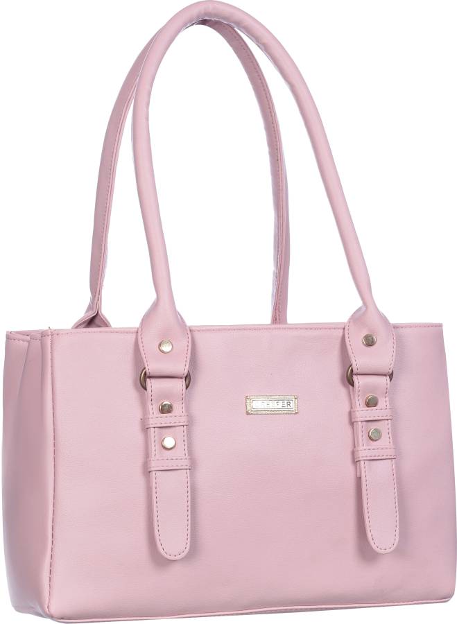 Women Pink Shoulder Bag - Regular Size Price in India