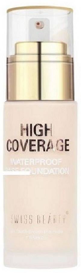 SWISS BEAUTY High Coverage 01 White Ivory Foundation 60 g pack of- 1 Foundation Price in India
