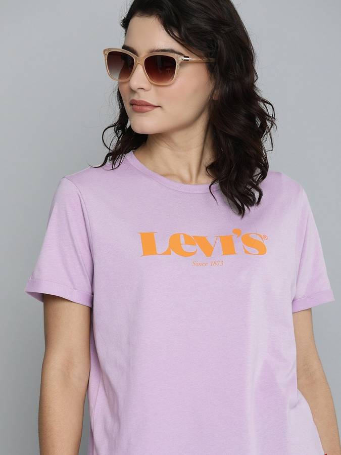Printed Women s Pink T-Shirt
