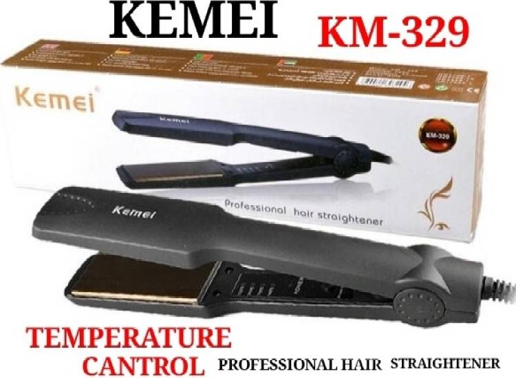 flying india KM-329 Hair Straightener Professional KM329 Ceramic Electric Hair Straightener Temperature Control F18 Hair Straightener Price in India