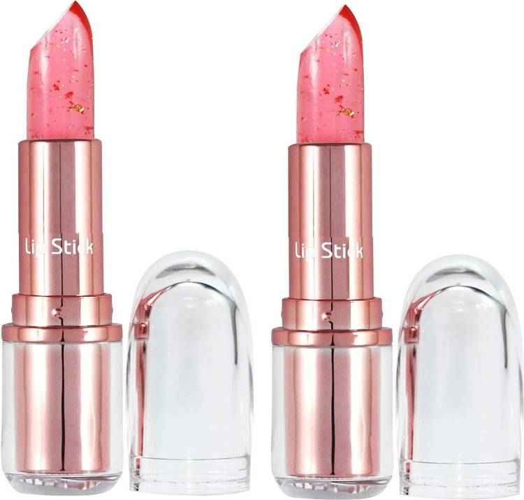 EVERERIN New Makeup Colour Changing Jelly Lipstick combo of 2 Price in India