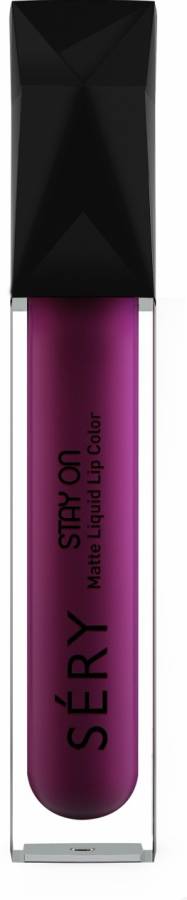 SERY Stay On Liquid Matte Lip Color - Sagria Pout Price in India