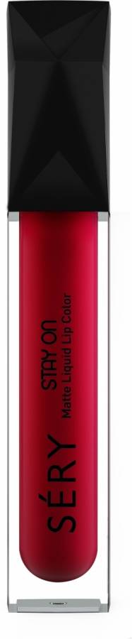 SERY Stay On Liquid Matte Lip Color - Spicy Rust Price in India