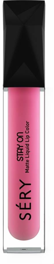 SERY Stay On Liquid Matte Lip Color -Pink Souffle Price in India