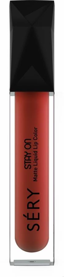 SERY Stay On Liquid Matte Lip Color - Wander Lust Price in India