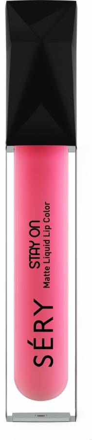 SERY Stay On Liquid Matte Lip Color - Peach Tart Price in India