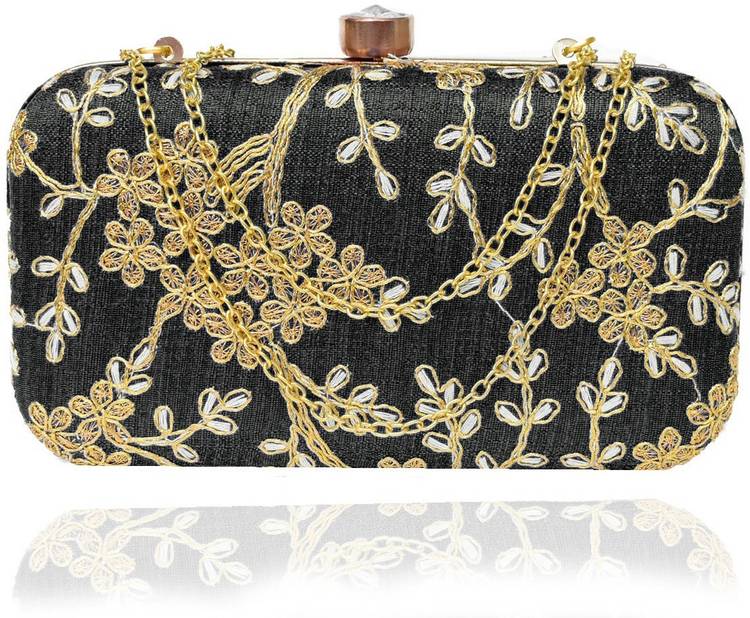 Party, Formal Black  Clutch
