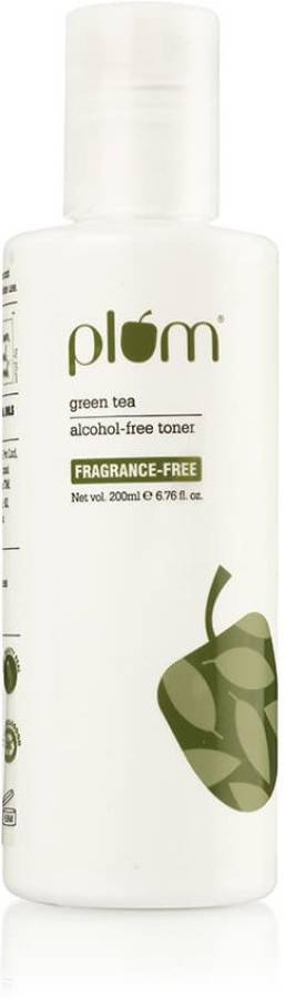 Plum Green Tea Fragrance-Free Toner | Green Tea Toner for Oily, Acne Prone Skin | Shrinks & Tightens Pores | Even-Tone Skin | 100% Vegan | Alcohol Free Men & Women Price in India