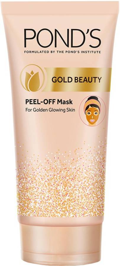 PONDS Gold Beauty Peel Off Mask, Healthy Golden Glow in Just 15 min Price in India