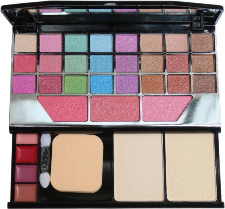 T.Y.A Makeup Kit 24 eyeshadow,3 blusher,2 compact powder,4lipColor, Price in India