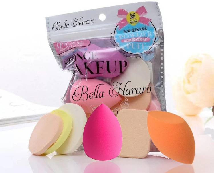 BELLA HARARO Makeup Sponge Puff Pack - Soft Price in India