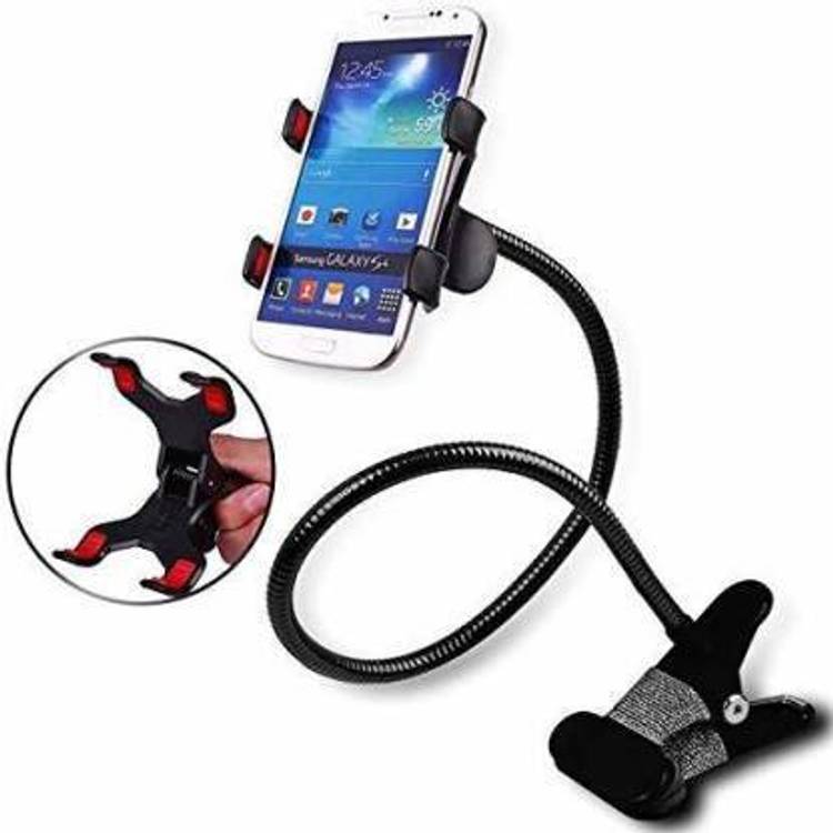 LXCN Metal Lazy Stand Bracket Mobile Phone Stand | Flexible | Portable - Foldable | 360 Degree | Gooseneck Long Arm Clip Mobile Holder Mobile Holder Mobile Holder