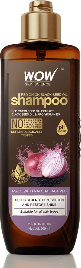 WOW SKIN SCIENCE Onion Oil Shampoo 200 ml Price in India