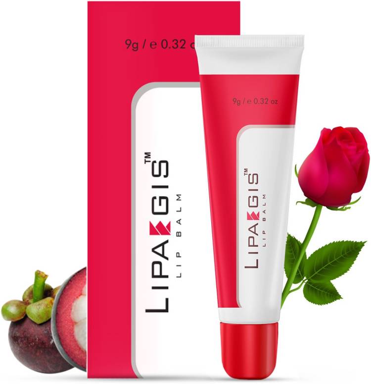 Lipaegis Lip Balm with SPF- 30, Advanced Lip care solution | Fills Lip Cracks & Correct Lip Stains or Pigmentation | Cures Dryness-Deflation-Chapping (9 g) Rose Price in India