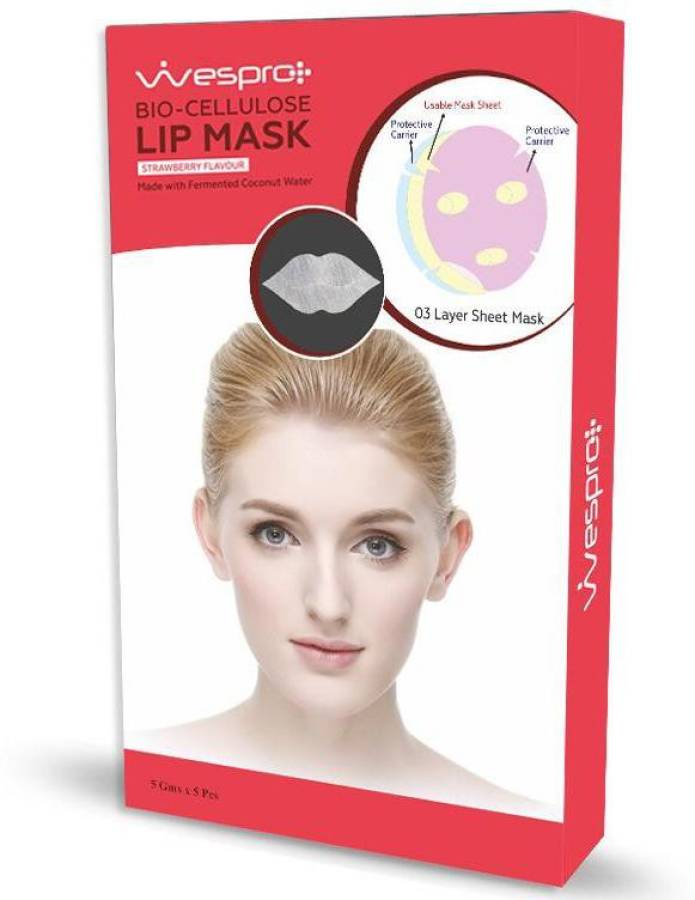 Wespro Lip Mask Pack of 5 Lip Stain Price in India