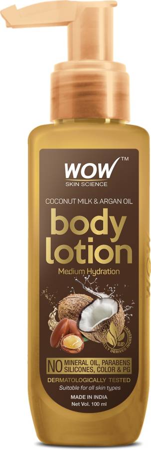 WOW SKIN SCIENCE Coconut Milk and Argan Oil Body lotion Price in India