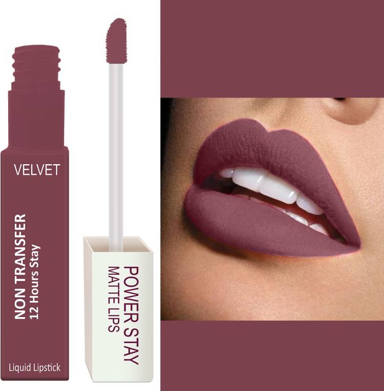 FORFOR Power Stay Long Last Matte Lipstick - Waterproof (12 hrs stay) Price in India