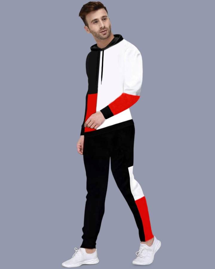 Colorblock Men Track Suit