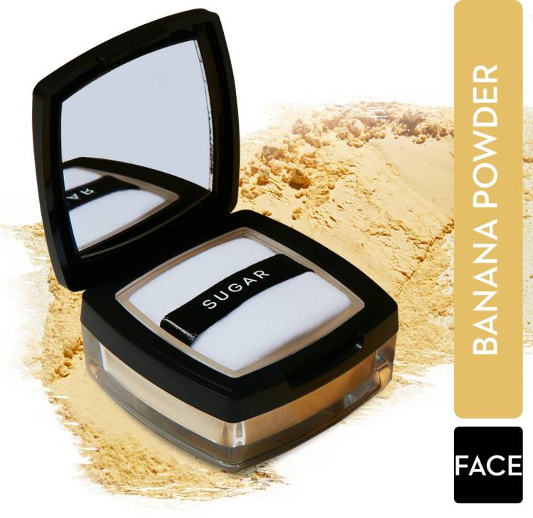 SUGAR Cosmetics All Set To Go Banana Powder Compact Price in India