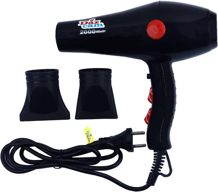 Daz Cam Brand/2000w Hair dryer/Negetive ion technology, prevent the edgy hair, make hair shiny luster/selectable temperature and airflow setting(two hot, two cold) according to your preference Hair Dryer Price in India