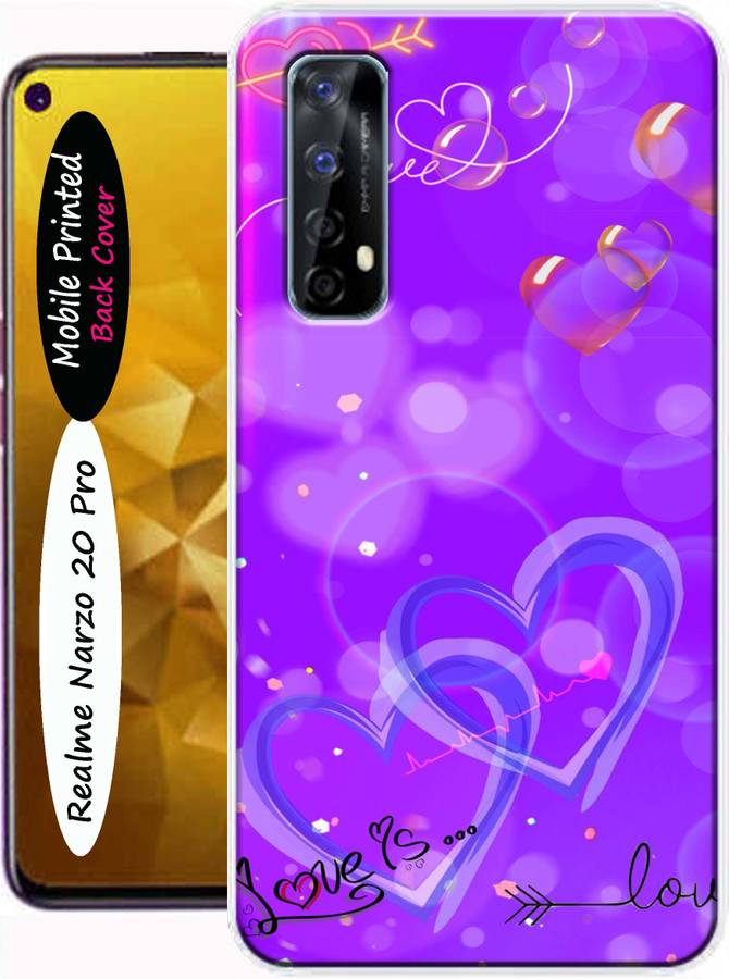 SKYBRUFAN Back Cover for Realme Narzo 20Pro, Narzo 20Pro Back Cover