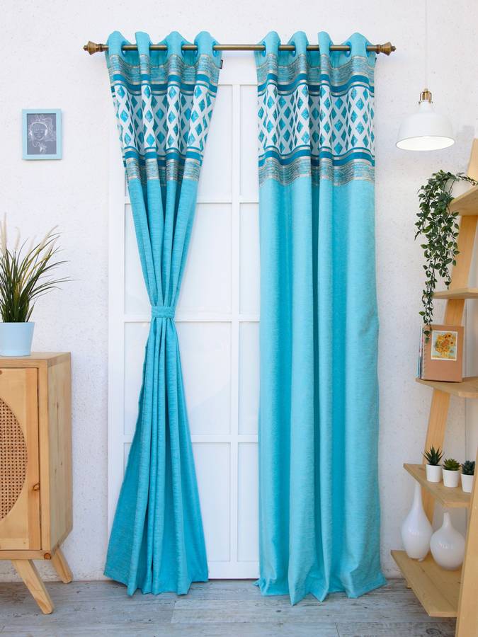 ARIANA 152 cm (5 ft) Polyester Window Curtain Single Curtain