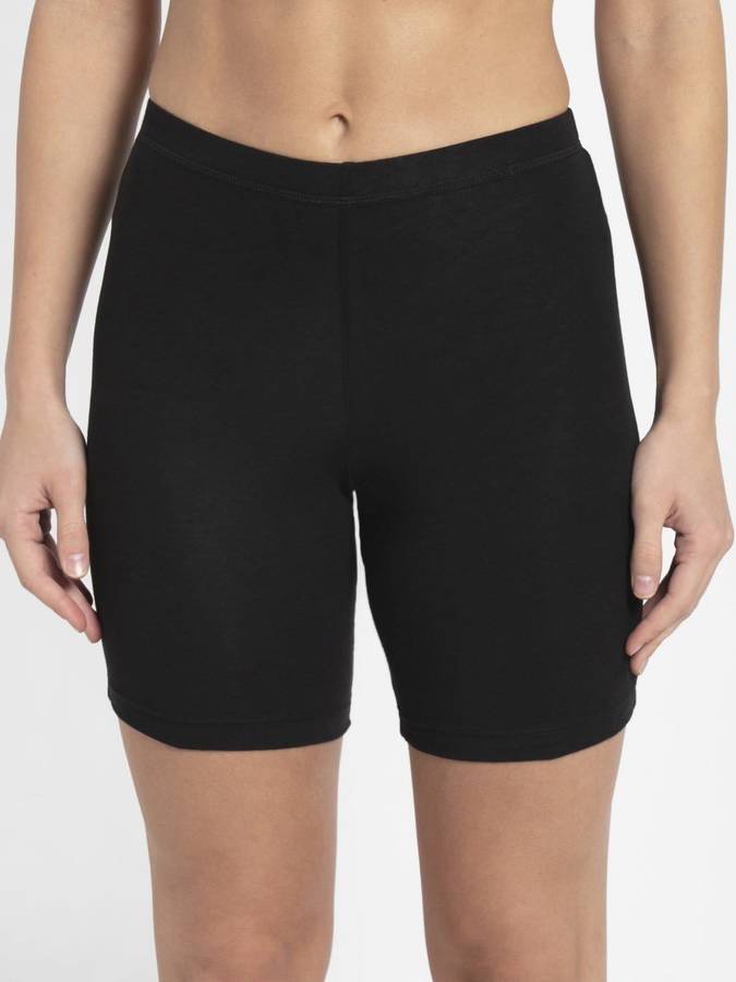 Women Boy Short Black Panty