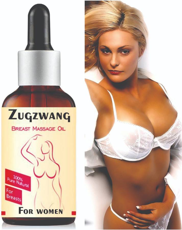 ZugZwang Fast 36 Breast Toner 100% Natural Body Toner Oil for women with Jhau, Gambhari, Kaling, Arand, Kateri, Nagbala, Gorakmund, Lazzavanti, Babool and Til Tail. Anti Ageing , Shaping, Uplifting Sagging Fat Muscles, No Mineral Oil, No Paraben, No Chem