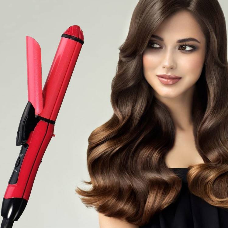 POPCABIT 2 in 1 Hair Straightener & Curler | Professional Straightener with  Ceramic Plate Quick Heat Up Hair Straightener Price in India, Full  Specifications & Offers 